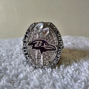 Baltimore Ravens Joe Flacco Superbowl Ring